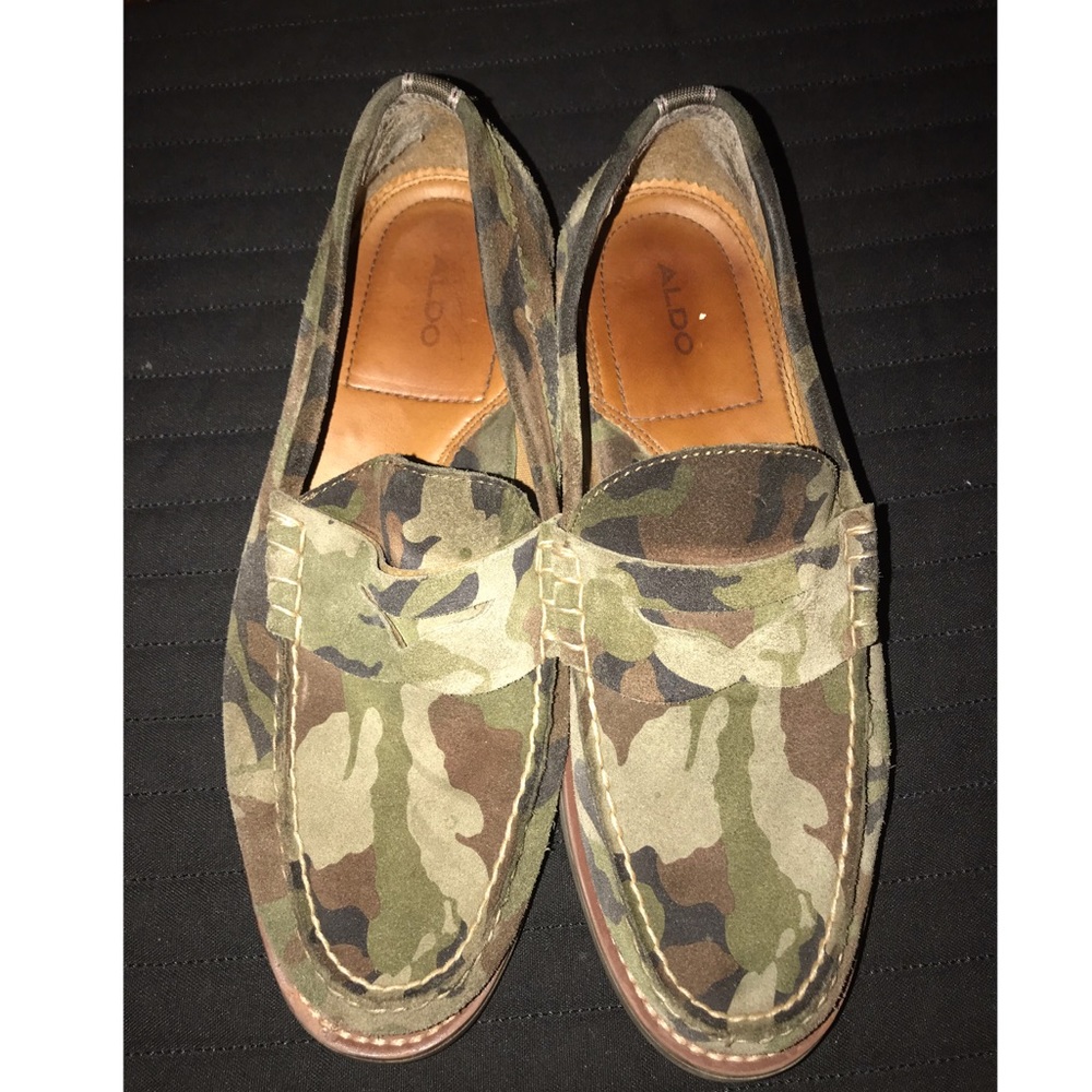Aldo Loafers camouflaged